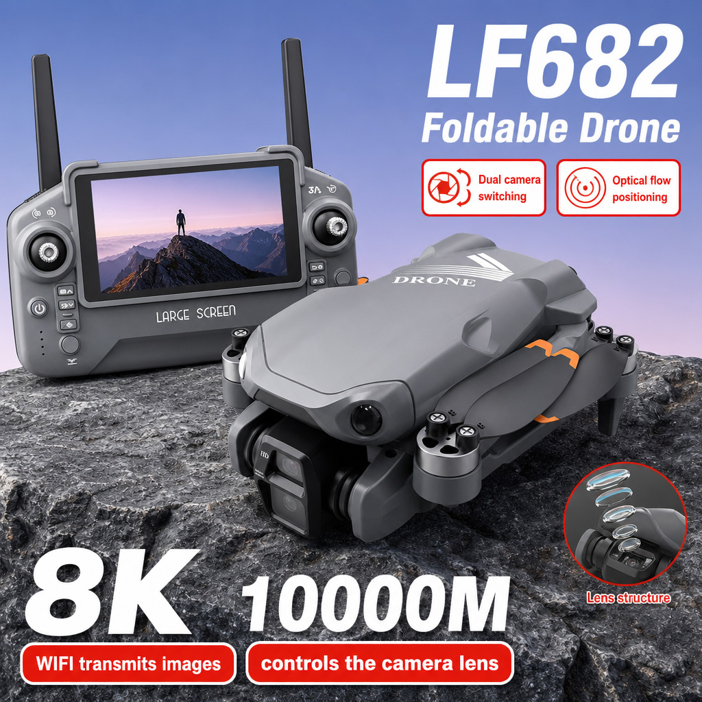 Drone Camera Mount - Aerial Photo LF682 Drone 8K HD