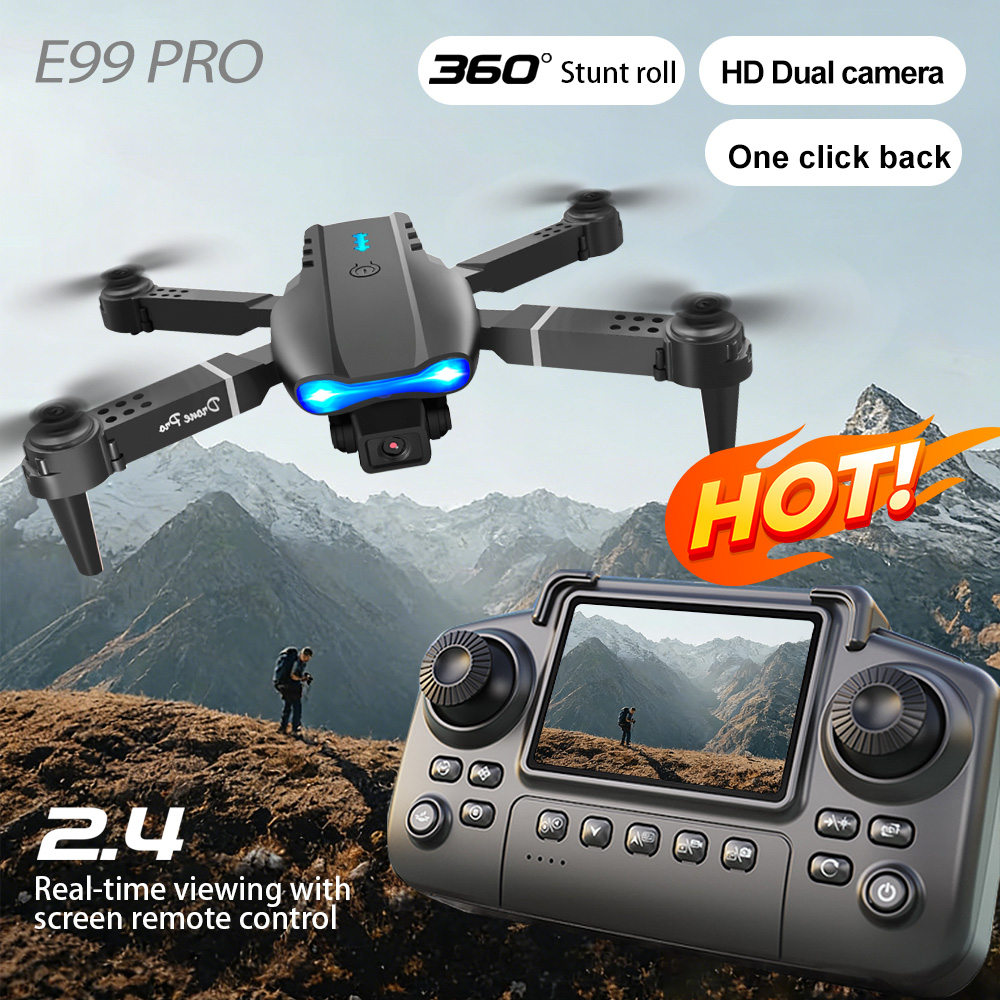 Drone Camera Mount - Aerial Drone Dual Lens Switch Gesture