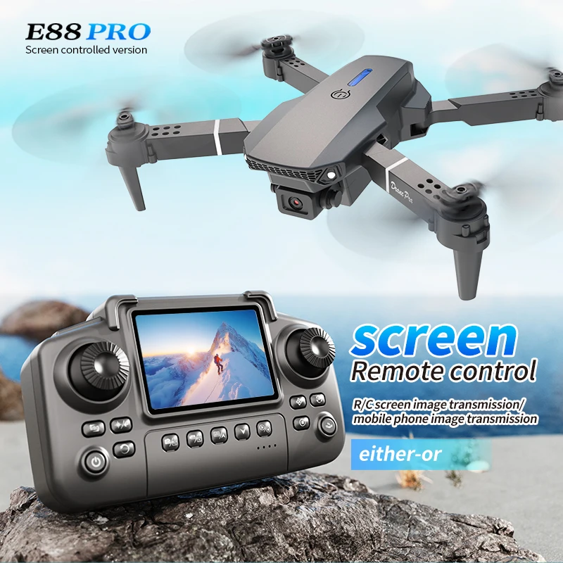 Professional E88 PRO Drone wit - Drone Camera Mount review and price