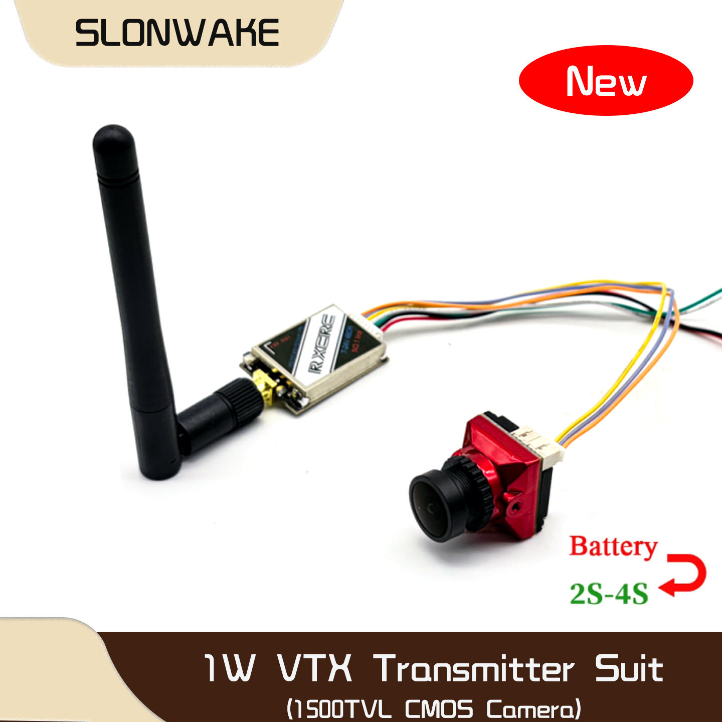 SLONWAKE  5.8G 48CH 1W VTX 100 - Drone Camera Lens review and price