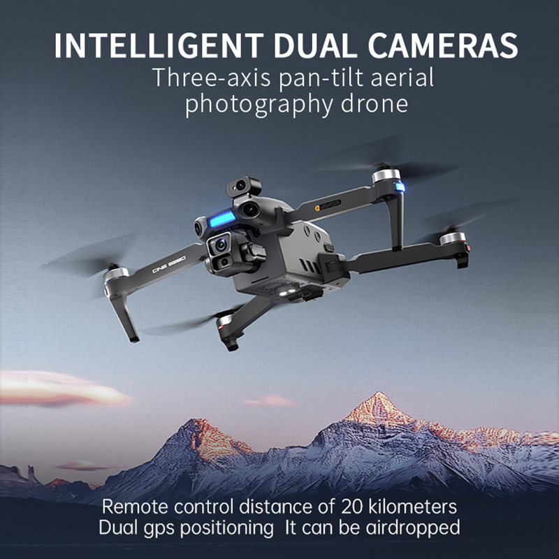 2026 New 8K Dual Camera Drone  - Drone Camera Mount review and price