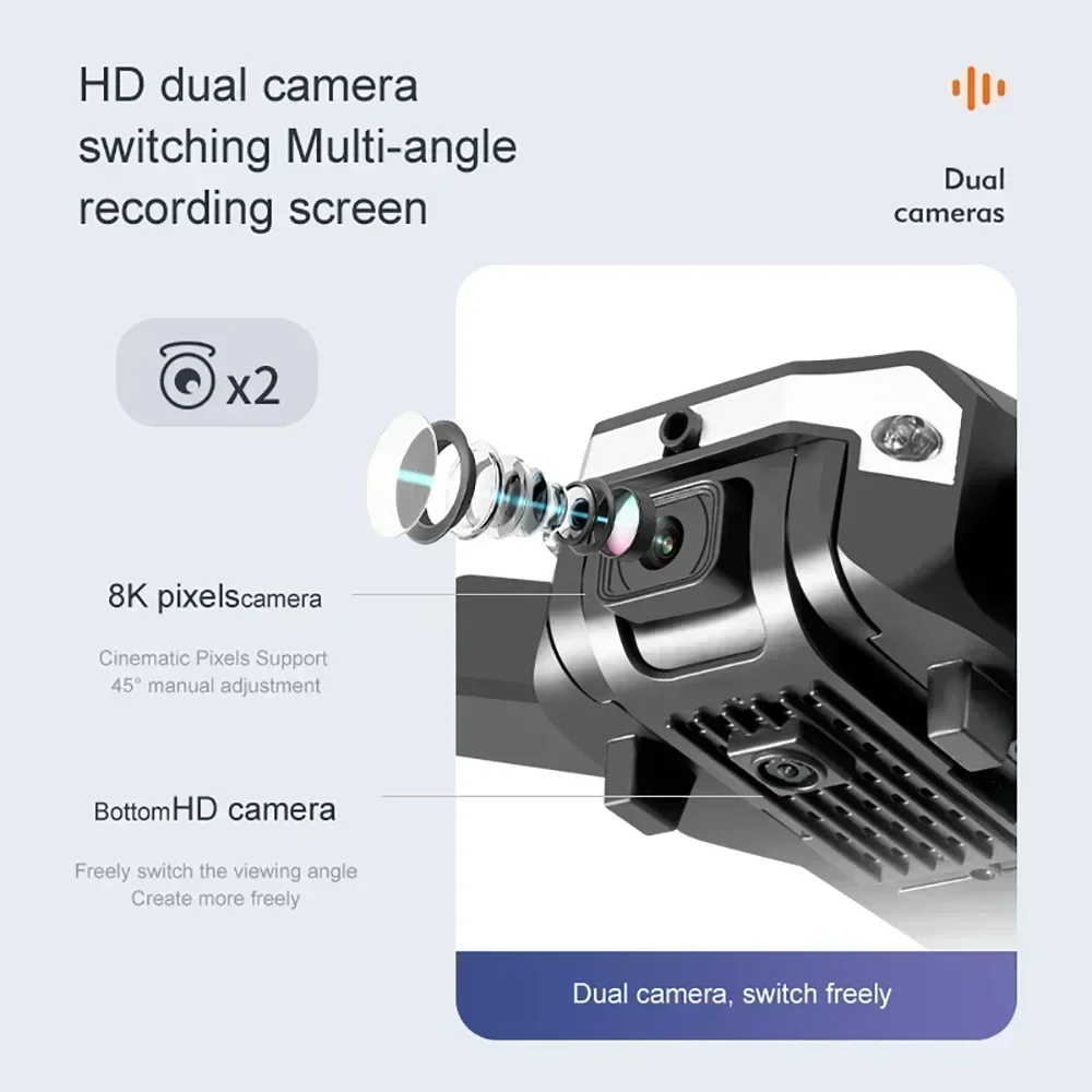 G6 pro Drone with 8K Dual Came - Drone Camera Mount review and price